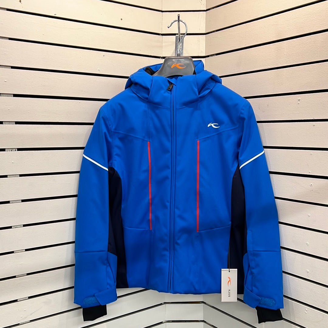 Kjus Boys Speed Reader Jacket Skijakke Børn Blue Tilbud: 800