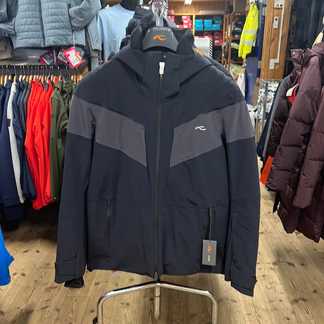 Kjus Men Force Jacket Skijakke herre - Black Dark Dust -