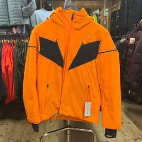 Kjus Speed Reader Skijakke Herre - Orange / sort -