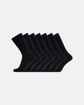 JBS bambus-strømper til herrer i gaveæske 7-pak - Sort - Sort