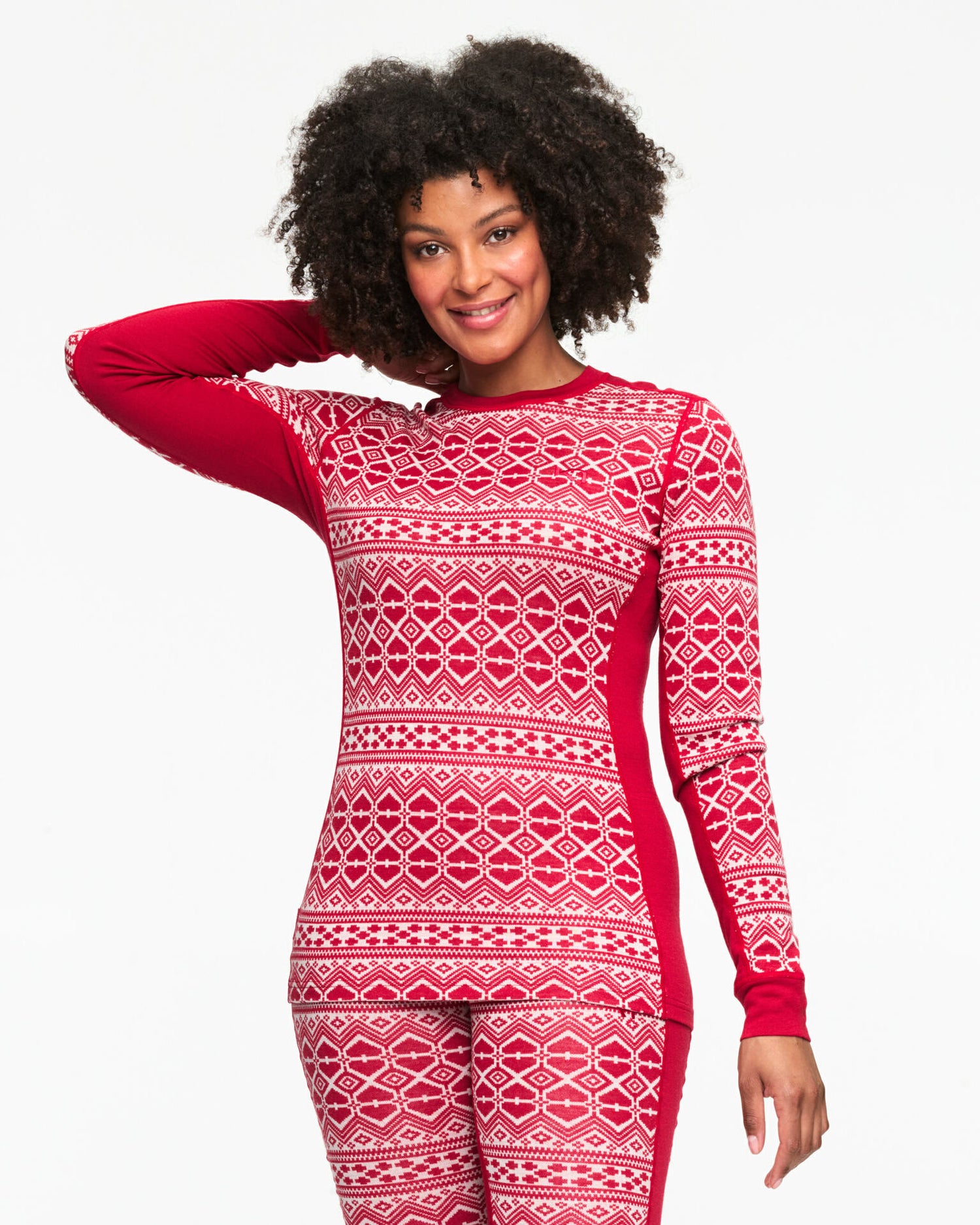 Kari Traa Hjerte Skiundertøj Sæt Dame -