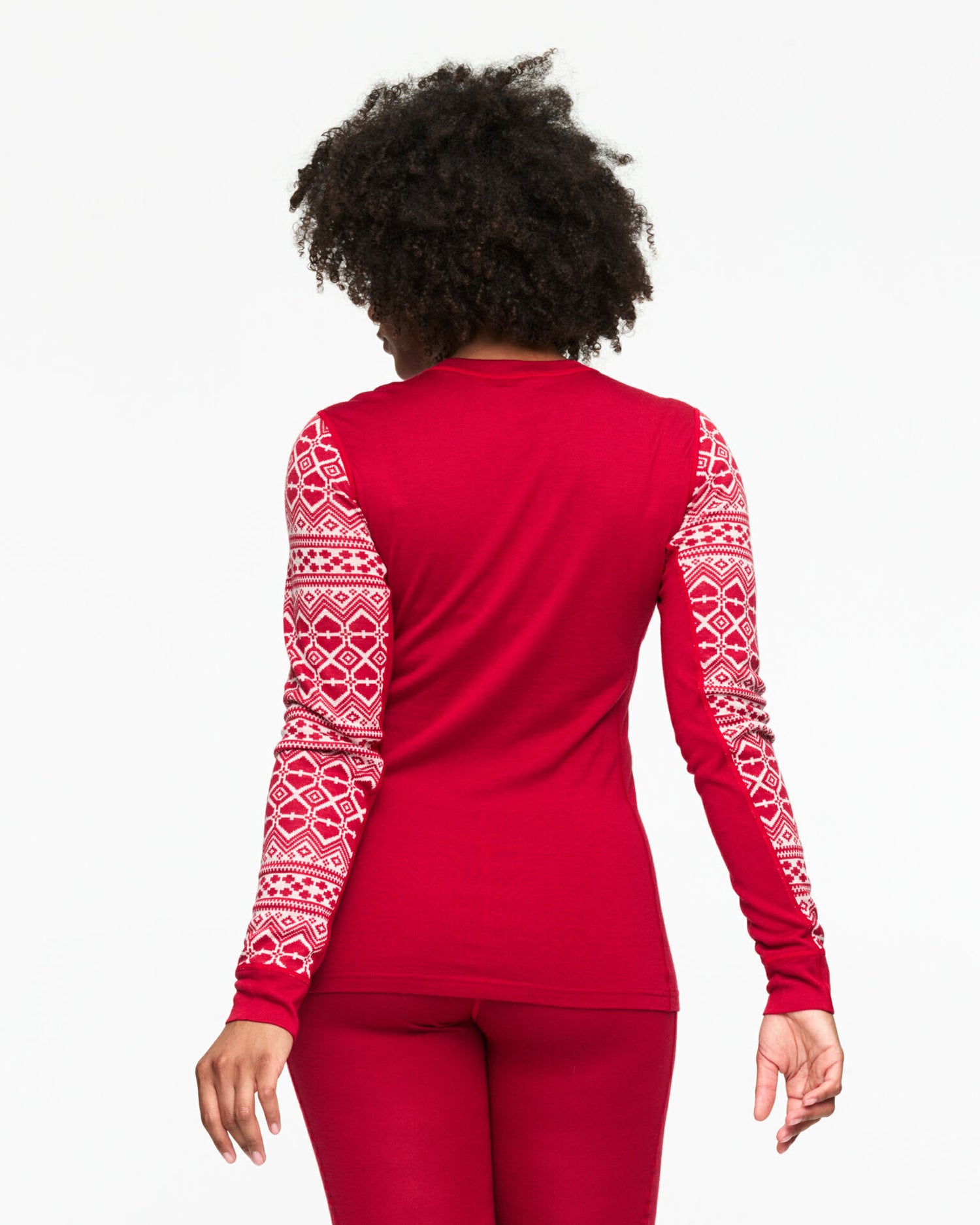 Kari Traa Hjerte LS Langærmet Skiundertrøje Dame -