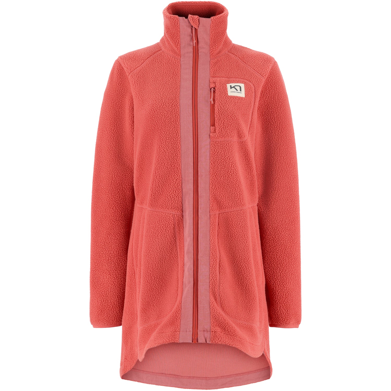 Kari Traa Sanne Pile Jacket Fleecejakke Dame - Cedar -