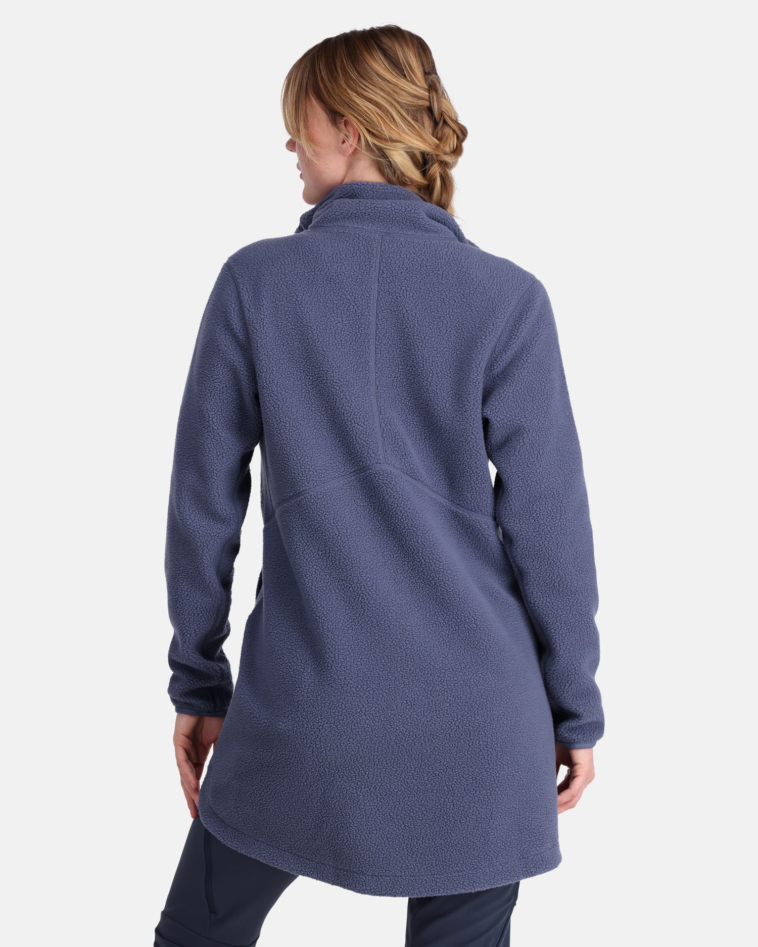 Kari Traa Sanne Pile Jacket Fleecejakke Dame - Moon Blue -