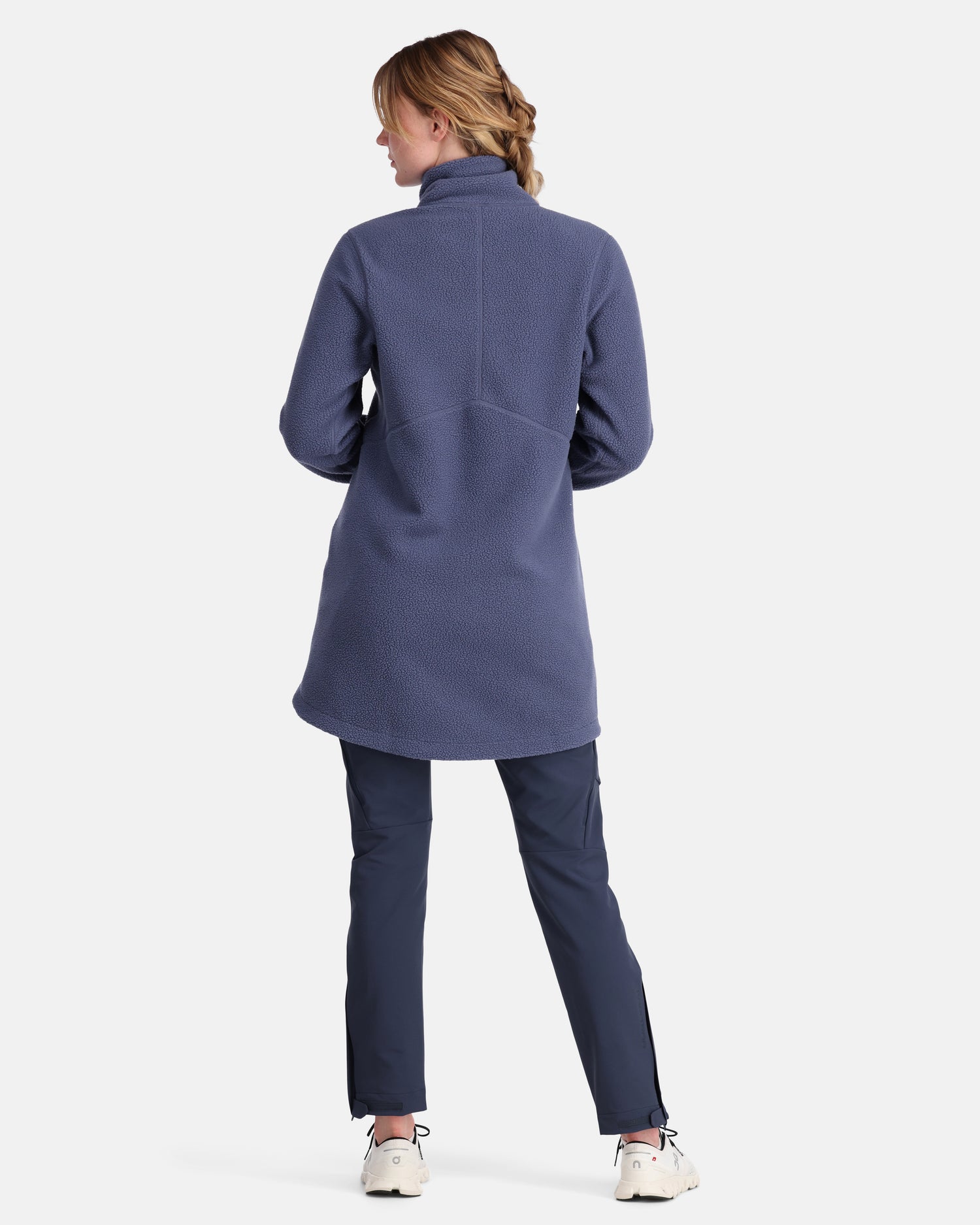 Kari Traa Sanne Pile Jacket Fleecejakke Dame - Moon Blue -