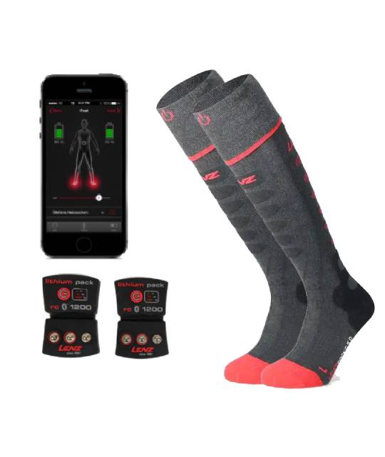 Lenz Heat Socks 5.1 Heat Socks Varmesokker inkl. batteripakke