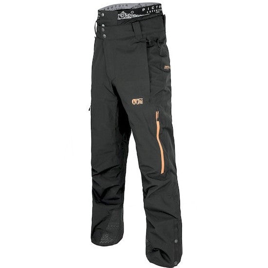 Picture Object Skibukser Herre - Black (Orange Lynlås) -