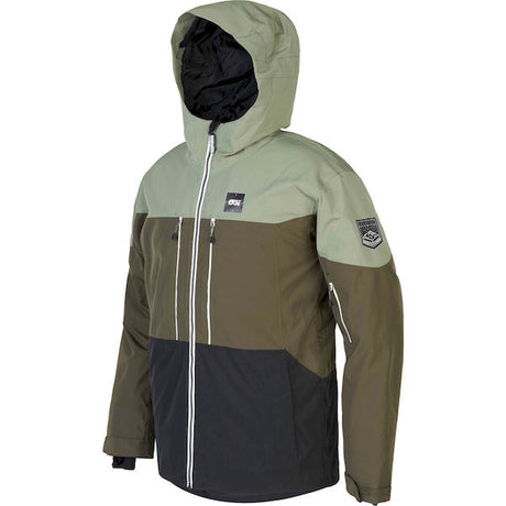Picture Object Skijakke Herre - Dark Army Green -
