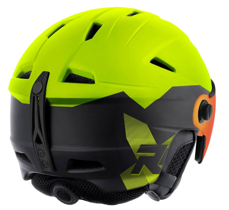 Relax Stealth Skihjelm med visir - Dame / Herre -